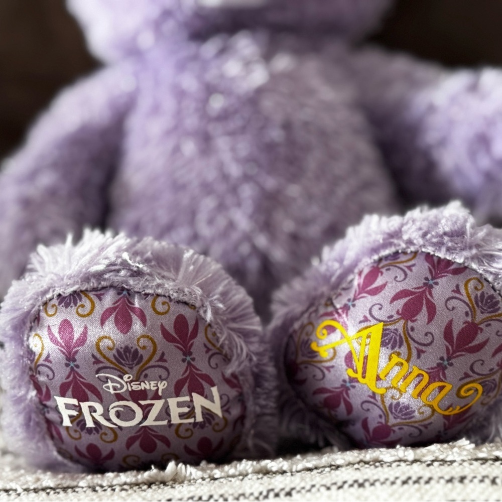 ✨Build-A-Bear Disney Frozen Anna Magical Sparkle Plush Teddy Bear - Rear✨ - Picture 2 of 2